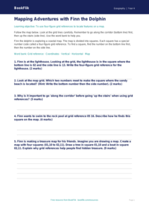 Free Grid References Assessment | Year 4 Supported | BookFlik