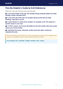 Free Grid References Poster | Year 4 Supported | BookFlik
