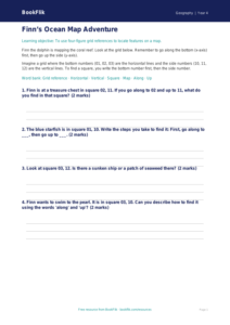 Free Grid References Worksheet | Year 4 Supported | BookFlik