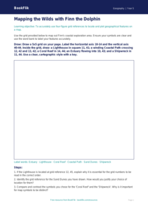 Free Grid References Drawing Sheet | Year 5 Greater Depth | BookFlik