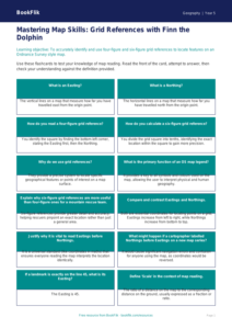 Free Grid References Flashcards | Year 5 Greater Depth | BookFlik