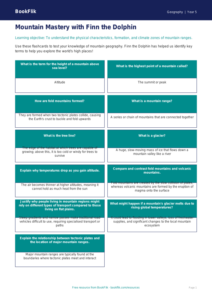 Free Mountains Flashcards | Year 5 Greater Depth | BookFlik