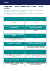 Free Polar Regions Flashcards | Year 5 Greater Depth | BookFlik