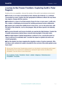 Free Polar Regions Poster | Year 5 Greater Depth | BookFlik