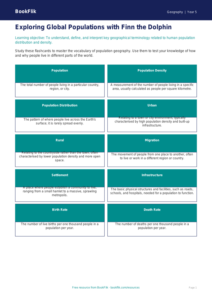Free Population Flashcards | Year 5 Greater Depth | BookFlik