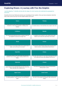 Free Rivers Flashcards | Year 5 Greater Depth | BookFlik