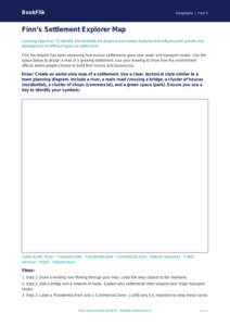 Free Settlements Drawing Sheet | Year 5 Greater Depth | BookFlik
