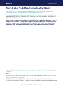 Free Trade Drawing Sheet | Year 5 Greater Depth | BookFlik