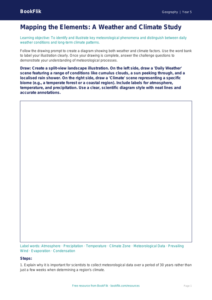 Free Weather And Climate Drawing Sheet | Year 5 Greater Depth | BookFlik