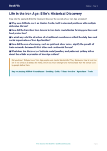 Free Iron Age Poster | Year 5 Greater Depth | BookFlik