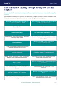 Free Romans Flashcards | Year 5 Greater Depth | BookFlik