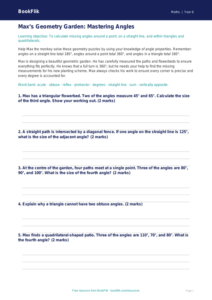 Free Angles Track Sheet | Year 6 Core | BookFlik