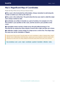 Free Coordinates Poster | Year 5 Greater Depth | BookFlik