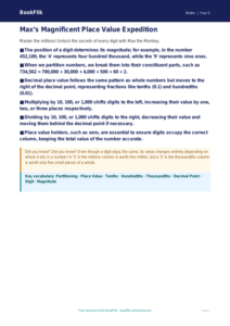 Free Place Value Poster | Year 5 Greater Depth | BookFlik