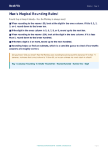 Free Rounding Poster | Year 3 Core | BookFlik