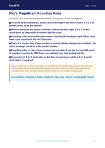 Free Rounding Poster | Year 6 Core | BookFlik