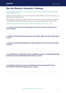 Free Shape Assessment | Year 3 Core | BookFlik