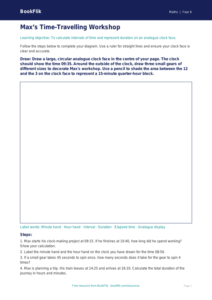 Free Time Drawing Sheet | Year 6 Core | BookFlik