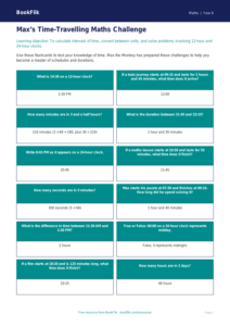 Free Time Flashcards | Year 6 Core | BookFlik