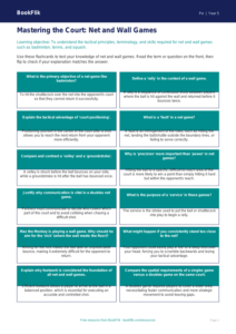 Free Net And Wall Games Flashcards | Year 5 Greater Depth | BookFlik