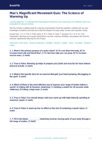 Free Warm Up Quiz | Year 5 Greater Depth | BookFlik