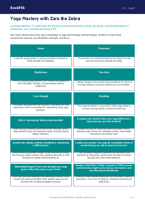 Free Yoga Flashcards | Year 5 Greater Depth | BookFlik
