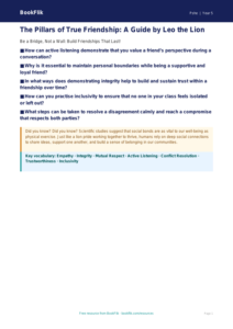 Free Friendship Poster | Year 5 Greater Depth | BookFlik