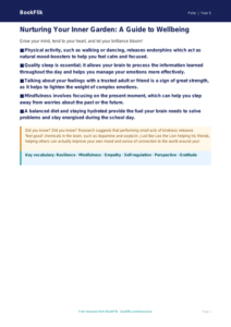 Free Wellbeing Poster | Year 5 Greater Depth | BookFlik