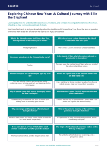 Free Chinese New Year Flashcards | Year 5 Greater Depth | BookFlik