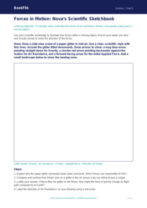 Free Forces Drawing Sheet | Year 5 Greater Depth | BookFlik