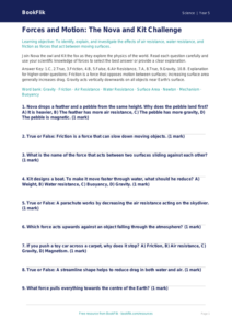 Free Forces Quiz | Year 5 Greater Depth | BookFlik