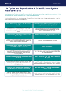 Free Living Things Flashcards | Year 5 Greater Depth | BookFlik