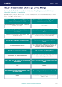 Free Living Things Flashcards | Year 6 Core | BookFlik