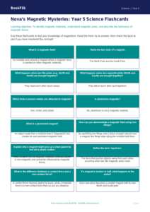 Free Magnets Flashcards | Year 5 Greater Depth | BookFlik