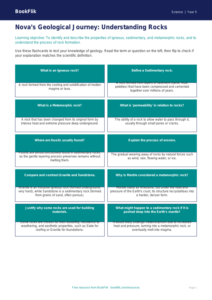 Free Rocks Flashcards | Year 5 Greater Depth | BookFlik