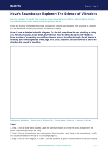 Free Sound Drawing Sheet | Year 5 Greater Depth | BookFlik