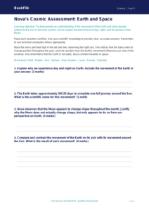 Free Space Assessment | Year 5 Greater Depth | BookFlik