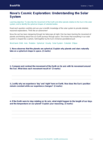 Free Space Worksheet | Year 5 Greater Depth | BookFlik