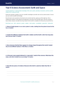 Free Space Assessment | Year 6 Core | BookFlik