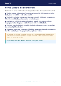 Free Space Poster | Year 6 Core | BookFlik