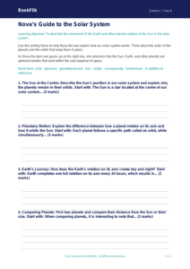 Free Space Writing Frame | Year 6 Core | BookFlik