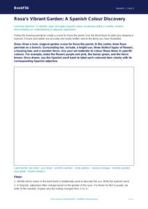 Free Colours Drawing Sheet | Year 5 Greater Depth | BookFlik