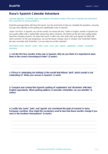 Free Months Of The Year Track Sheet | Year 5 Greater Depth | BookFlik