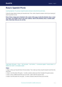 Free Opinion Phrases Drawing Sheet | Year 4 Supported | BookFlik