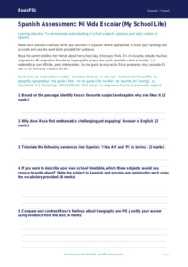 Free School Assessment | Year 5 Greater Depth | BookFlik