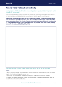 Free Telling The Time Drawing Sheet | Year 5 Greater Depth | BookFlik