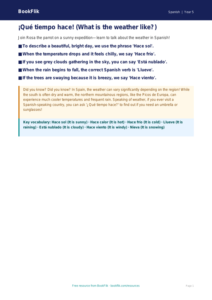 Free Weather Poster | Year 5 Greater Depth | BookFlik