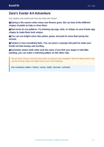 Free Easter Art Poster | Pre-K | Art | BookFlik