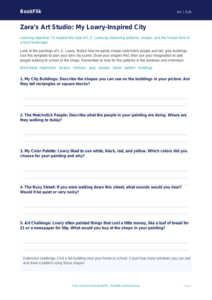 Art lowry template pre k core