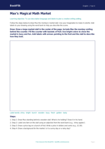 Free Creative Writing Drawing Sheet | Grade 3 | ELA | BookFlik